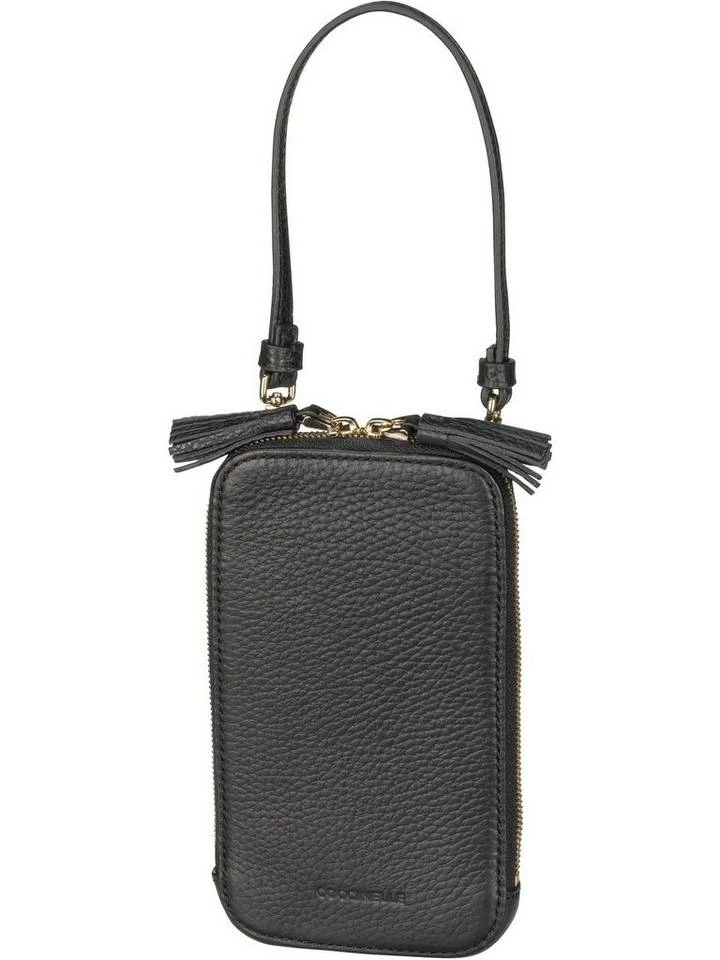COCCINELLE Umhängetasche »Tassel 2705«, Handytasche Stone, Bark, Silk, Noir 4 COCCINELLE Umhängetasche »Tassel 2705«, Handytasche Stone, Bark, Silk, Noir – Bild 4
