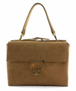 COCCINELLE Handtasche »Arlettis Suede« Tobacco, Denim