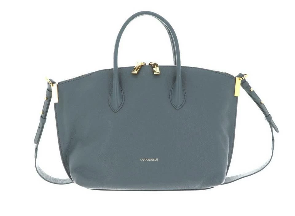 COCCINELLE Handtasche »Estelle 1802«, Shopper Shark Grey, Caramel, Nero, Cinnamon 3 COCCINELLE Handtasche »Estelle 1802«, Shopper Shark Grey, Caramel, Nero, Cinnamon – Bild 3