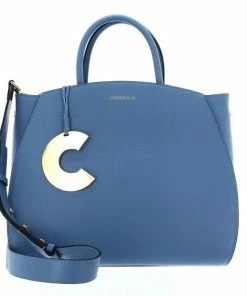 COCCINELLE Handtasche »Concrete« Pacific Blue, New Pink, Noir, Chestnut