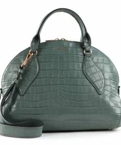 COCCINELLE Handtasche »Colette Croco Shiny Soft« Noir, Cinnamon, Shark Grey