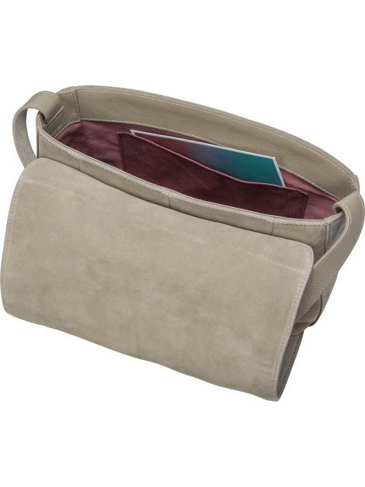 COCCINELLE Umhängetasche »Marquise Goodie Suede 1201«, Umhängetaschen Querformat New Taupe, New Pink, Noir 4 COCCINELLE Umhängetasche »Marquise Goodie Suede 1201«, Umhängetaschen Querformat New Taupe, New Pink, Noir – Bild 4