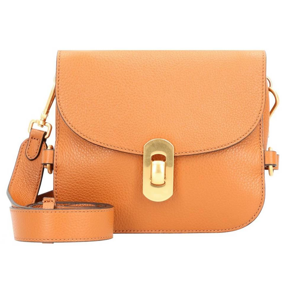 COCCINELLE Umhängetasche »Zaniah«, Leder Caramel, Noir 1 COCCINELLE Umhängetasche »Zaniah«, Leder Caramel, Noir