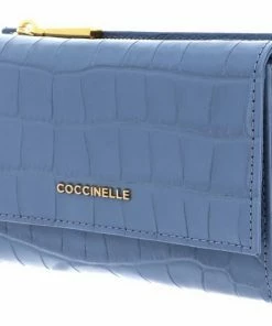 COCCINELLE Geldbörse »Metallic Croco Shiny Soft« Marsala, Powder Pink, Pacific Blue, Noir -Günstiges Coccinelle Geschäft a8ad80a9 16ee 52d2 bcce 458dd27e1dc2