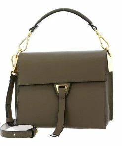 COCCINELLE Handtasche »Louise« Moss Green #ft5_slash# Lambskin White, Lambskin White #ft5_slash# Powder Pink, Powder Pink #ft5_slash# Warm Beige, Noir #ft5_slash# Ash Grey