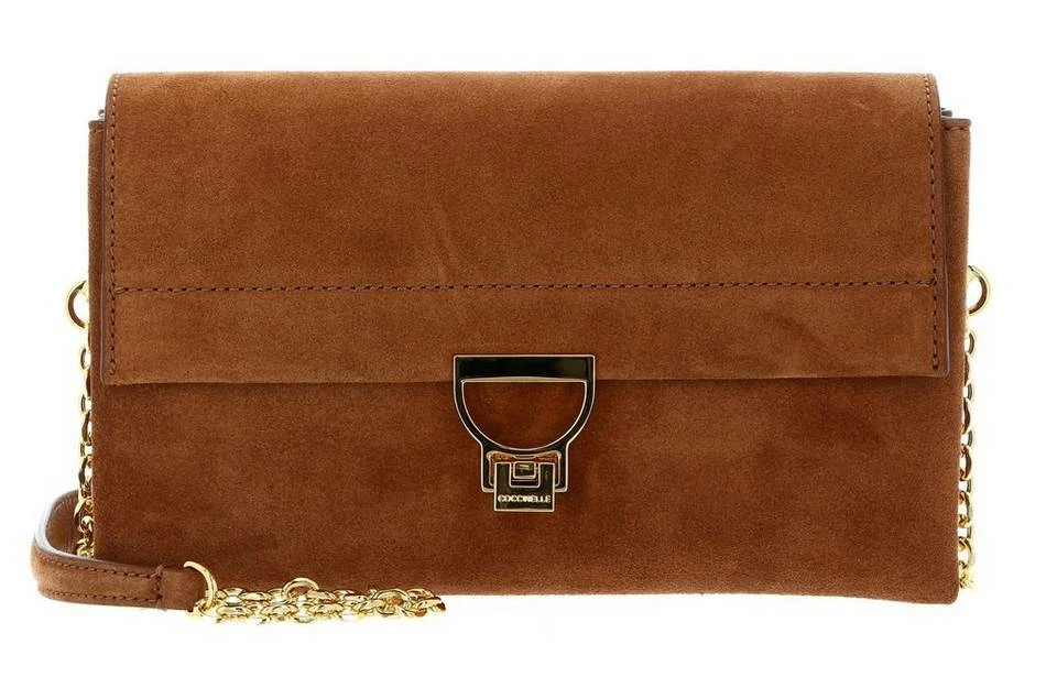 COCCINELLE Umhängetasche »Arlettis Suede 1503«, Umhängetaschen Querformat Ash Grey, Moss Green, Pacific Blue, Caramel 4 COCCINELLE Umhängetasche »Arlettis Suede 1503«, Umhängetaschen Querformat Ash Grey, Moss Green, Pacific Blue, Caramel – Bild 4