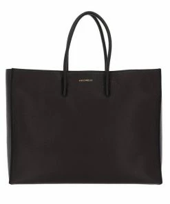 COCCINELLE Henkeltasche »Myrtha«, Leder Noir, Bark, Stone, Caramel -Günstiges Coccinelle Geschäft ad89c4b1 1397 5573 b484 426e3b5fad8f