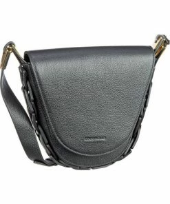 COCCINELLE Umhängetasche »Josephine Intreccio 1503«, Satteltasche Chestnut, Nero