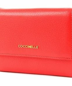 COCCINELLE Geldbörse »Metallic Soft« Brass, Sun, Denim, Peach -Günstiges Coccinelle Geschäft b2e39df0 6cab 5256 91f2 fd209adbaf12