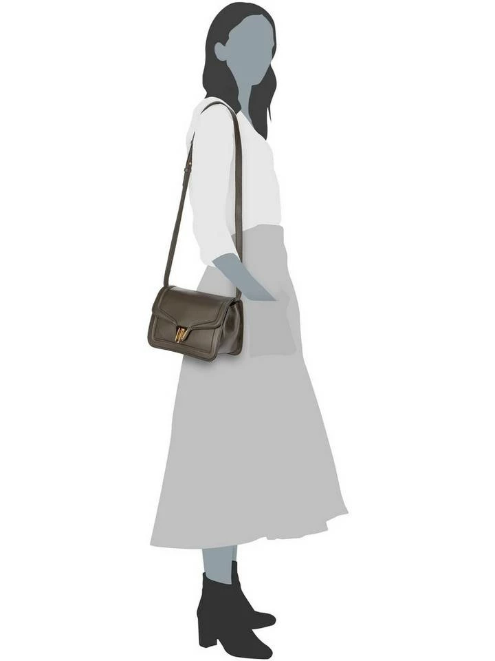 COCCINELLE Umhängetasche »Marvin Twist 1501«, Umhängetaschen Querformat Bark, Noir, Caramel 5 COCCINELLE Umhängetasche »Marvin Twist 1501«, Umhängetaschen Querformat Bark, Noir, Caramel – Bild 5