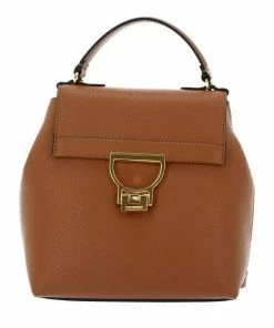 COCCINELLE Rucksack »Arlettis« Moss Green, Litchi, Caramel