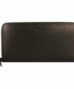 COCCINELLE Geldbörse »Tassel«, Leder Caramel, Stone, Bark, Geranium