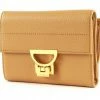 COCCINELLE Geldbörse »Arlettis« Warm Beige, Litchi, Moss Green, Ash Grey