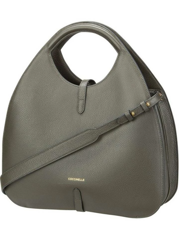 COCCINELLE Handtasche »Cosima 1801«, Henkeltasche Noir, Bark, Caramel 2 COCCINELLE Handtasche »Cosima 1801«, Henkeltasche Noir, Bark, Caramel – Bild 2
