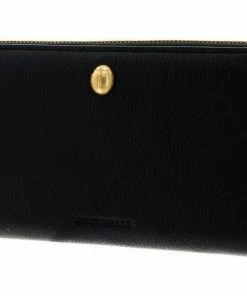 COCCINELLE Geldbörse »Cocci Grain« Noir, Marsala, Caramel