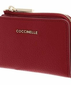 COCCINELLE Kartenetui »Metallic Soft« Coral Red, Noir, Ruby, Caramel -Günstiges Coccinelle Geschäft ba8dd607 bb1c 5930 924a 99760db135c0