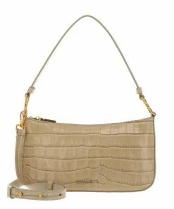 COCCINELLE Schultertasche »Mini Bag« Noir, Bark, Silk, Stone -Günstiges Coccinelle Geschäft bad0218d 3fe2 5b3b ab3a 7665eb5290ce