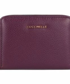 COCCINELLE Geldbörse »Metallic Soft« Polish red, Silver, Camel, Glass -Günstiges Coccinelle Geschäft bd8e9e6c 1f53 52b8 ade9 cbf9e4d31b74