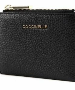 COCCINELLE Geldbörse »Metallic Soft« Noir, Ash Grey, Sorbet Yellow, Moss Green -Günstiges Coccinelle Geschäft be910a12 9a7b 535e 8dcc ba88efe38ce9