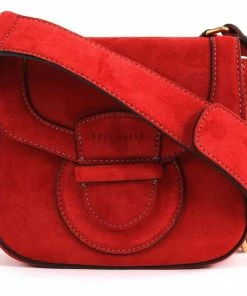 COCCINELLE Schultertasche »Vega Suede« Noir, Coquelicot -Günstiges Coccinelle Geschäft c20f547a 9762 55bc 9f0d fd98822ccd97