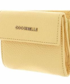 COCCINELLE Geldbörse »Metallic Soft« Sorbet Yellow, Silver, Noir, Warm Beige -Günstiges Coccinelle Geschäft c4967c10 8b8a 50eb 82a1 edd24f1efa8a