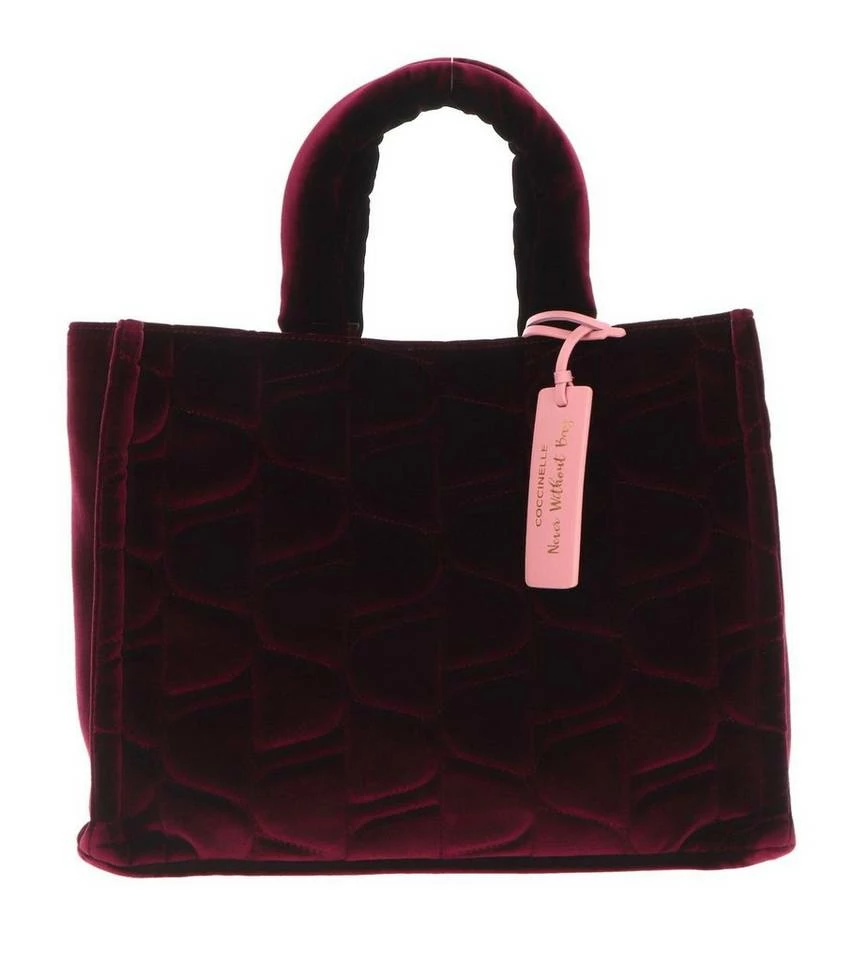 COCCINELLE Handtasche »Velvet« Noir, Moss Green, Marsala, Shark Grey 6 COCCINELLE Handtasche »Velvet« Noir, Moss Green, Marsala, Shark Grey – Bild 6