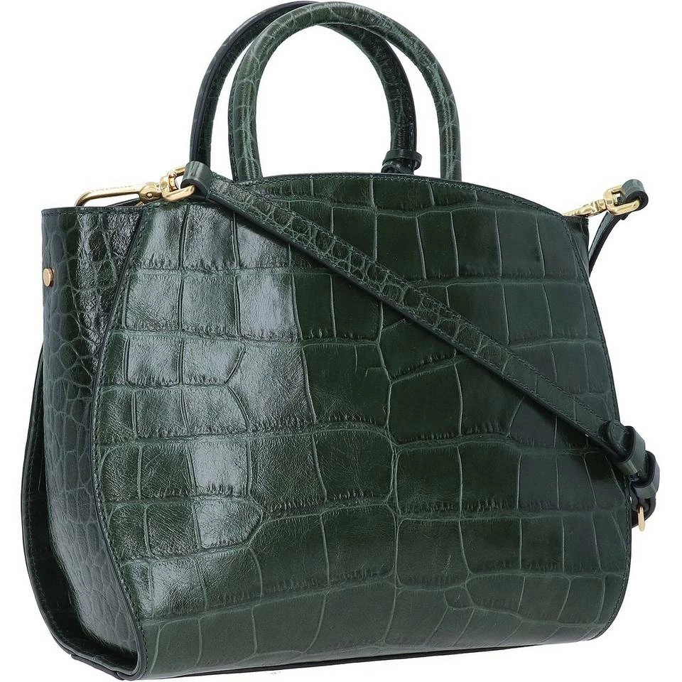 COCCINELLE Henkeltasche »Concrete«, Leder Noir, Lambskin white, Mallard green 4 COCCINELLE Henkeltasche »Concrete«, Leder Noir, Lambskin white, Mallard green – Bild 4