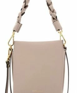 COCCINELLE Umhängetasche »Boheme Grana Double« Litchi #ft5_slash# Powder Pink, Lambskin White #ft5_slash# Powder Pink, Moss Green #ft5_slash# Lambskin White, Warm Beige #ft5_slash# Noir -Günstiges Coccinelle Geschäft c6c9bff5 9600 503a a058 eb39c707f8d6