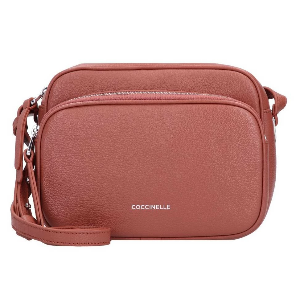 COCCINELLE Umhängetasche »Lea«, Leder Taupe, Noir, Cinnamon, Shark grey 1 COCCINELLE Umhängetasche »Lea«, Leder Taupe, Noir, Cinnamon, Shark grey