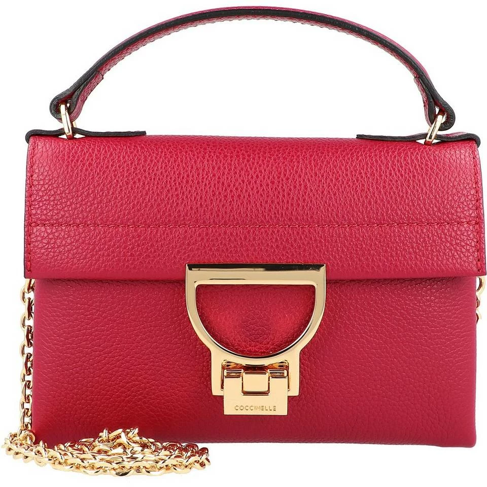 COCCINELLE Henkeltasche »Arlettis«, Leder Marsala, Deep violet, Rose, Mallard green 7 COCCINELLE Henkeltasche »Arlettis«, Leder Marsala, Deep violet, Rose, Mallard green – Bild 7