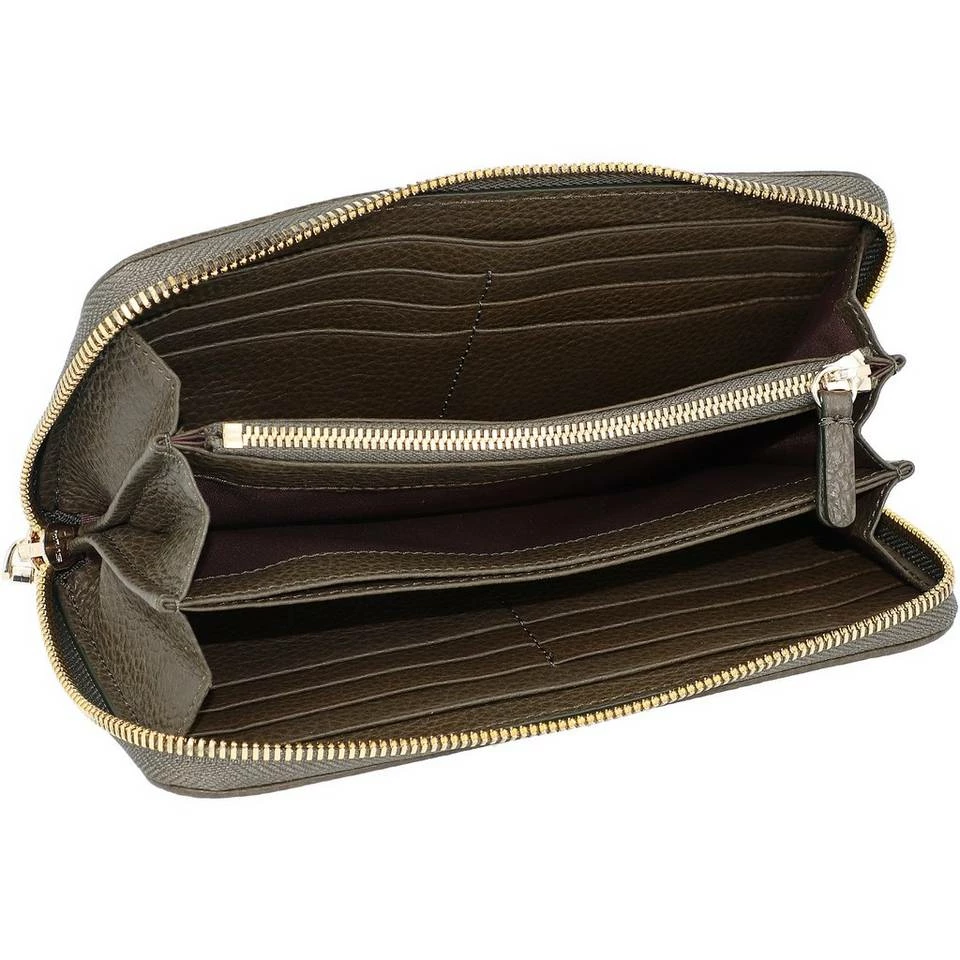 COCCINELLE Geldbörse »Metallic Soft«, Leder Moka, Noir, Marsala, Deep Violet 5 COCCINELLE Geldbörse »Metallic Soft«, Leder Moka, Noir, Marsala, Deep Violet – Bild 5