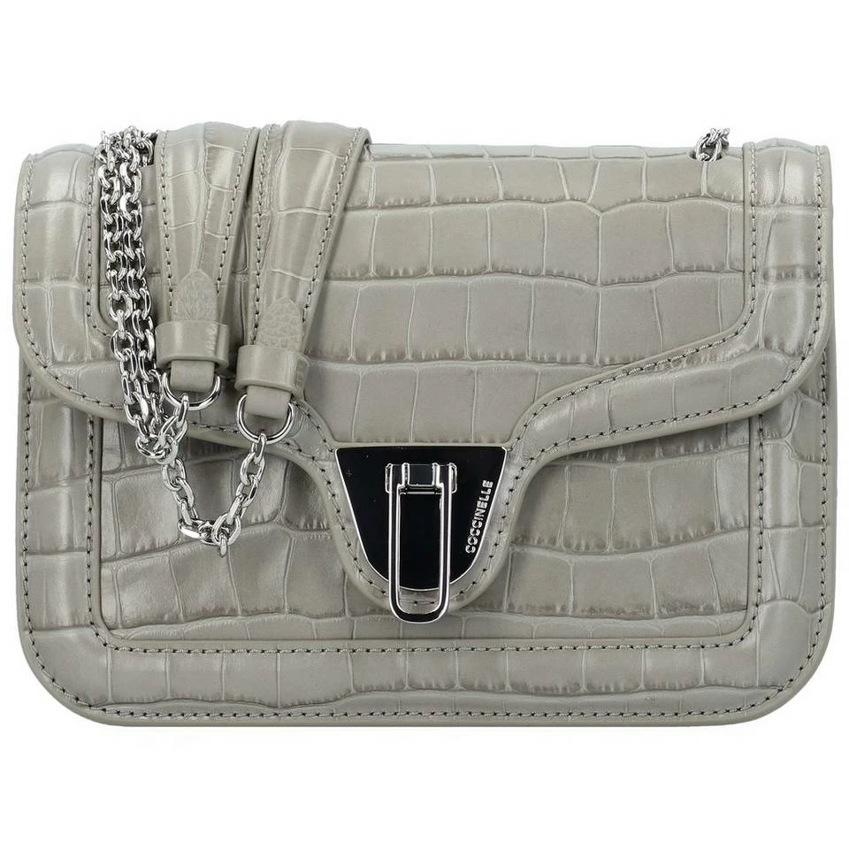 COCCINELLE Umhängetasche »Marvin Twist«, Leder Bark, Noir, Stone 6 COCCINELLE Umhängetasche »Marvin Twist«, Leder Bark, Noir, Stone – Bild 6