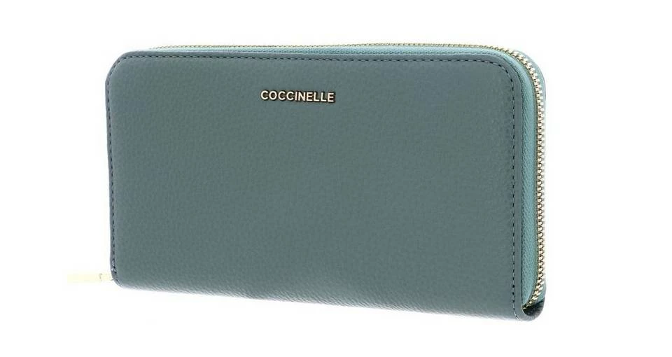 COCCINELLE Geldbörse »Metallic Soft«, Leder Moka, Noir, Marsala, Deep Violet 16 COCCINELLE Geldbörse »Metallic Soft«, Leder Moka, Noir, Marsala, Deep Violet – Bild 16