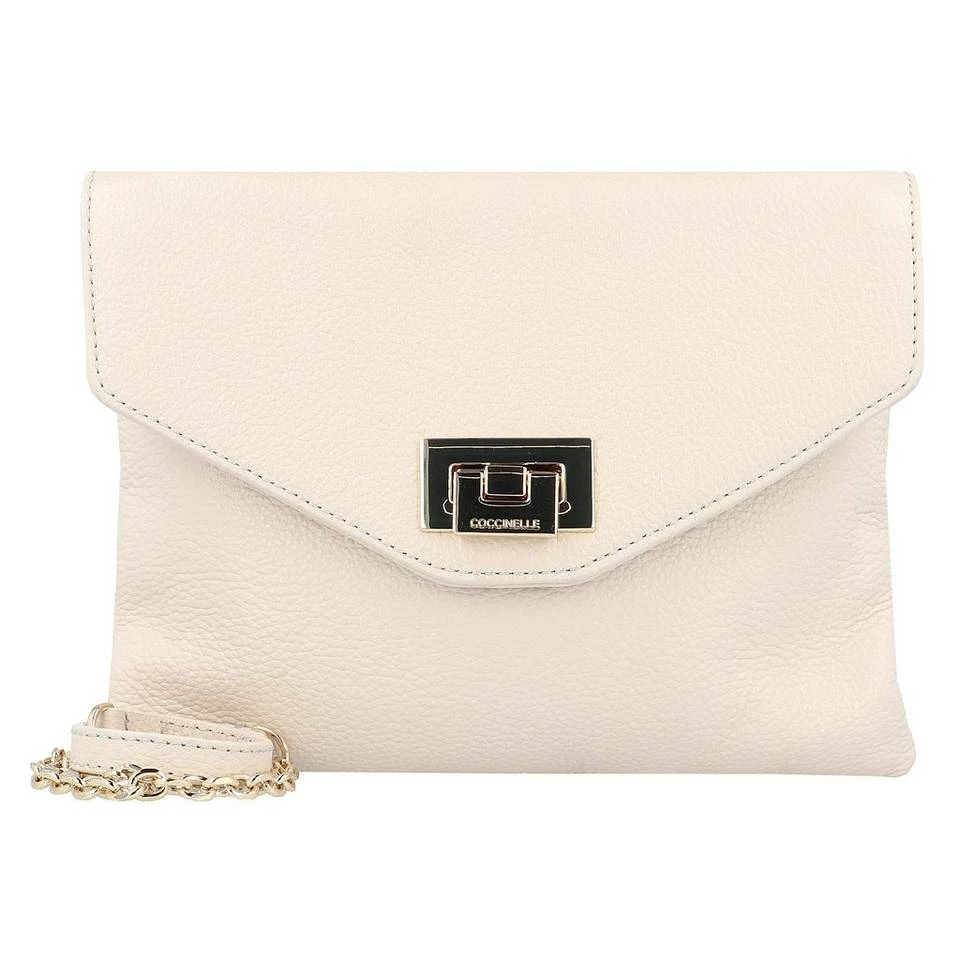 COCCINELLE Umhängetasche »Kali«, Leder Lambskin white, Noir 6 COCCINELLE Umhängetasche »Kali«, Leder Lambskin white, Noir – Bild 6