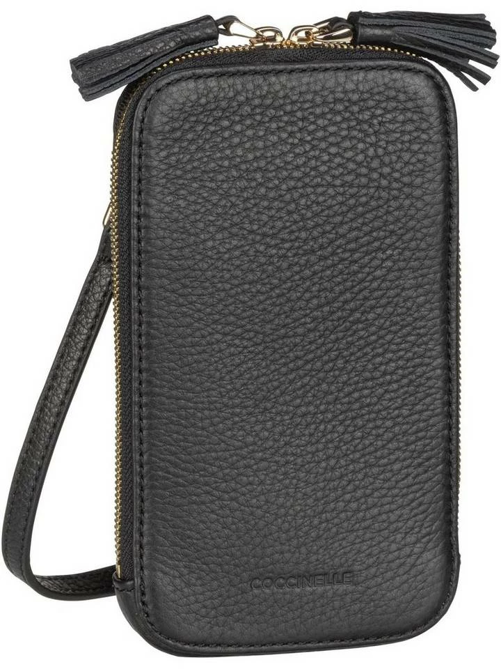 COCCINELLE Umhängetasche »Tassel 2705«, Handytasche Stone, Bark, Silk, Noir 1 COCCINELLE Umhängetasche »Tassel 2705«, Handytasche Stone, Bark, Silk, Noir