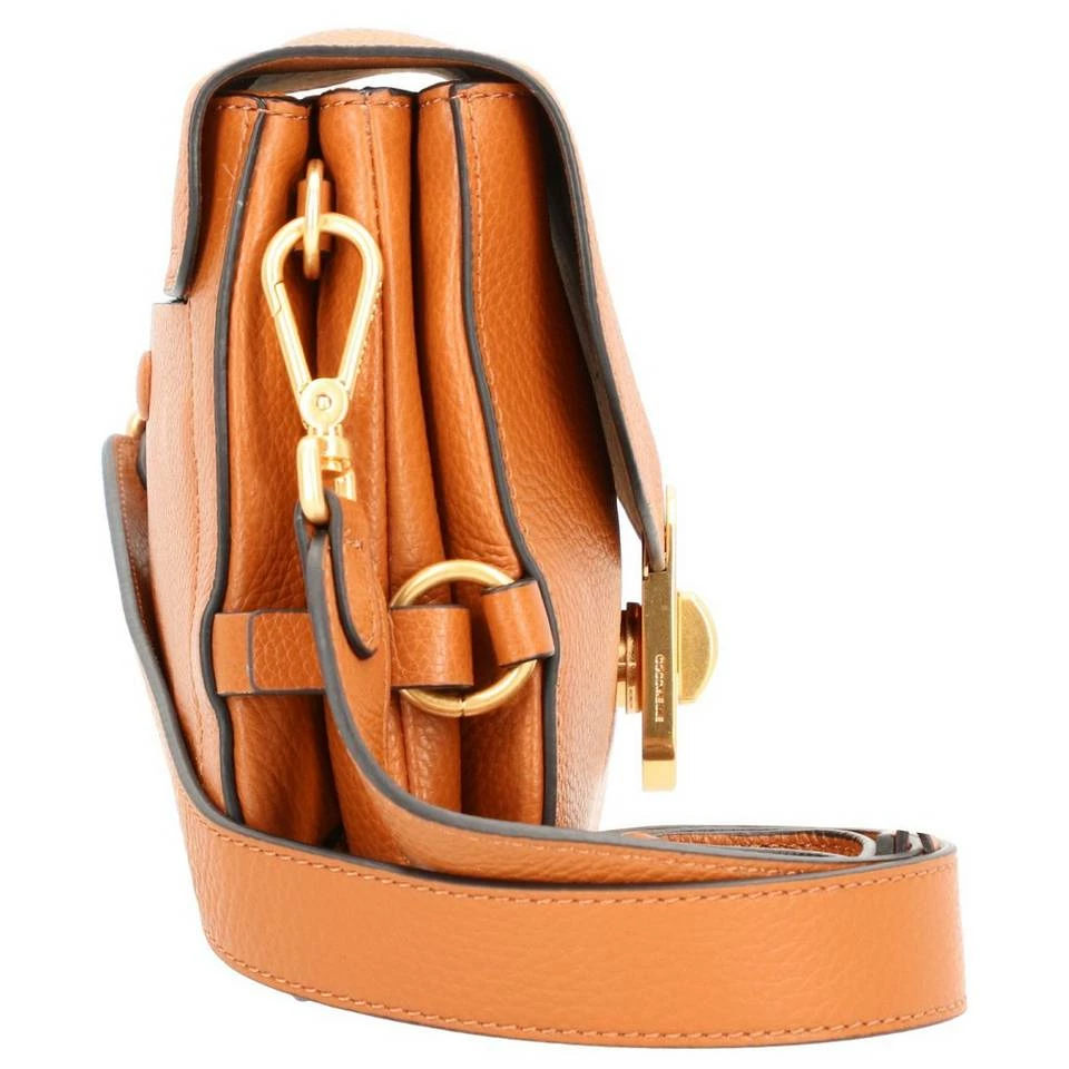 COCCINELLE Umhängetasche »Zaniah«, Leder Caramel, Noir 3 COCCINELLE Umhängetasche »Zaniah«, Leder Caramel, Noir – Bild 3