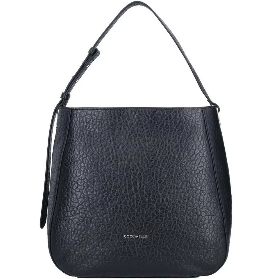 COCCINELLE Schultertasche »Lea«, Leder Noir, Cinnamon, Shark Grey 1 COCCINELLE Schultertasche »Lea«, Leder Noir, Cinnamon, Shark Grey