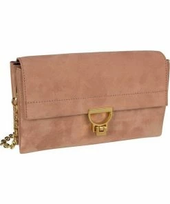 COCCINELLE Umhängetasche »Arlettis Suede 1503«, Umhängetaschen Querformat Ash Grey, Moss Green, Pacific Blue, Caramel