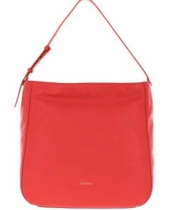 COCCINELLE Schultertasche »Lea« Litchi, Powder Pink, Ash Grey, Moss Green -Günstiges Coccinelle Geschäft d0f82676 c84e 5b15 9b76 a54eef046497