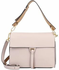 COCCINELLE Schultertasche »Louise«, Leder Noir, Ash Grey #ft5_slash# Noir, Powder pink#ft5_slash#warm beige, Warm Beige #ft5_slash# Noir