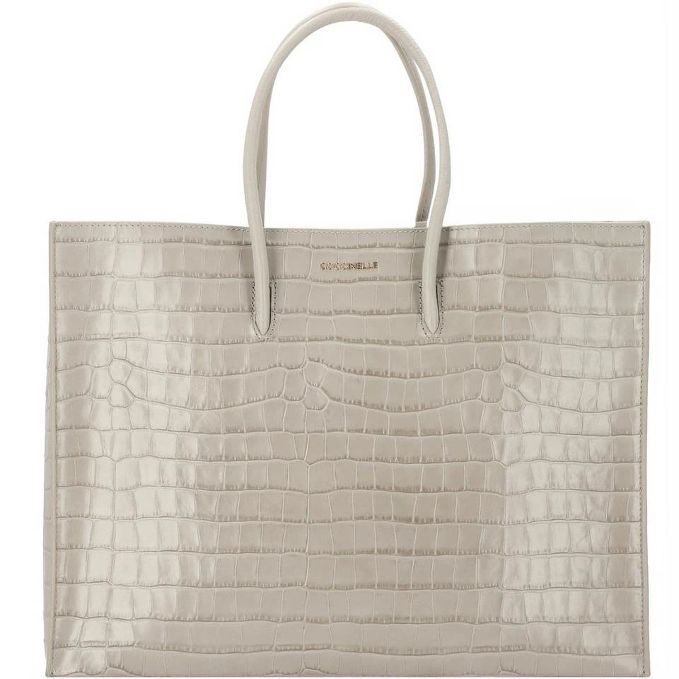 COCCINELLE Handtasche »Myrtha Croco 1801«, Shopper Bark, Stone, Noir 8 COCCINELLE Handtasche »Myrtha Croco 1801«, Shopper Bark, Stone, Noir – Bild 8