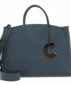 COCCINELLE Handtasche »Concrete Elk« Noir, Shark Grey