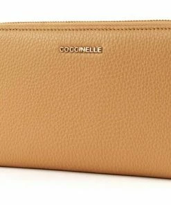 COCCINELLE Geldbörse »Metallic Soft« Caramel, Coral Red, Moss Green, Noir -Günstiges Coccinelle Geschäft d5182660 75de 5443 88a4 821734a773de