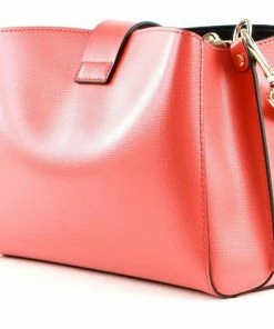 COCCINELLE Umhängetasche »Alba Textured« Powder Pink, Noir, Ink, Coral Red -Günstiges Coccinelle Geschäft d590f352 ccfa 549a a369 7c77d707d768