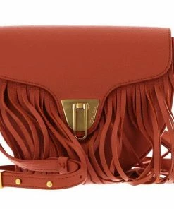 COCCINELLE Umhängetasche »Coccinelle Beat Frange« Noir, Chestnut