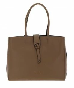 COCCINELLE Schultertasche »Alba« Noir, Taupe, Cinnamon