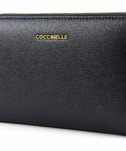 COCCINELLE Geldbörse »Metallic Saffiano« Grape, Bleu