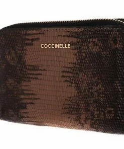 COCCINELLE Geldbörse »Tassel Tejus« Taupe, Chocolate