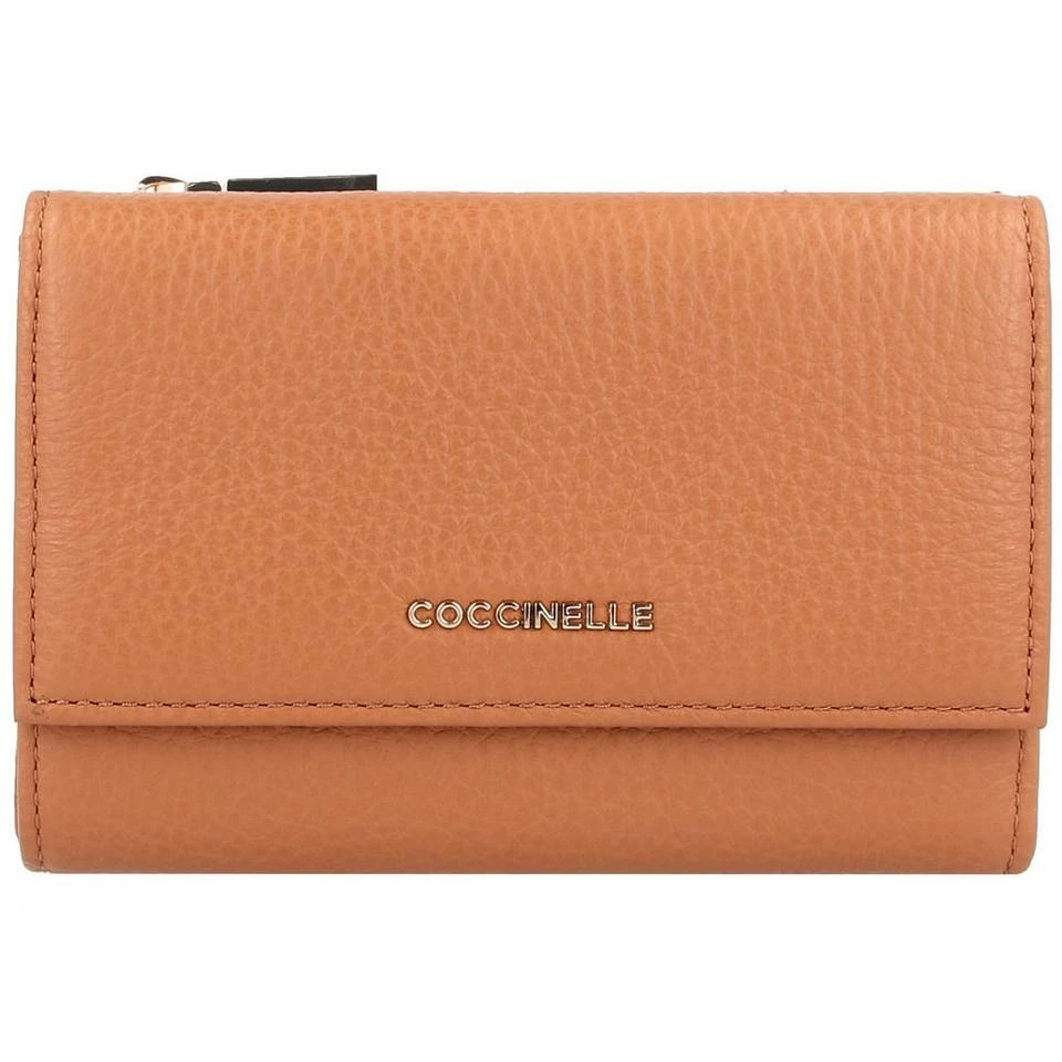 COCCINELLE Geldbörse »Metallic Soft 1166« Chestnut, Powder Pink, New Pink, Bark 10 COCCINELLE Geldbörse »Metallic Soft 1166« Chestnut, Powder Pink, New Pink, Bark – Bild 10