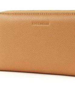 COCCINELLE Geldbörse »Tassel« Ash Grey, Caramel, Warm Beige, Moss Green